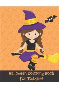 Halloween Coloring Book for Toddlers