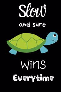Slow and Sure Wins Every time