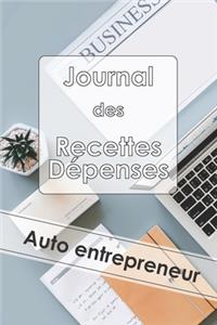 Journal des Recettes Dépenses Auto Entrepreneur