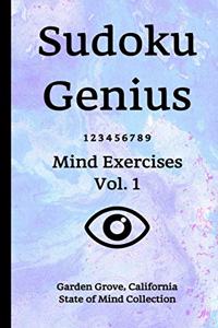 Sudoku Genius Mind Exercises Volume 1
