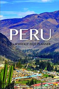 Peru 5 x 8 Weekly 2020 Planner
