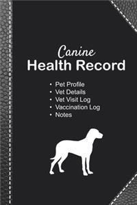 Canine health record