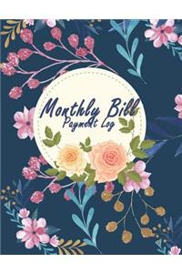 Monthly Bill Payment Log