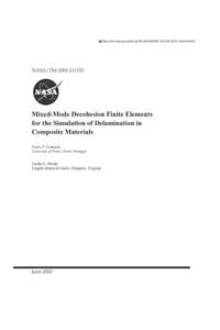 Mixed-Mode Decohesion Finite Elements for the Simulation of Delamination in Composite Materials