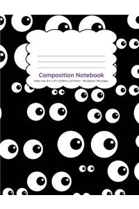 Composition Notebook Wide Ruled 120 pages