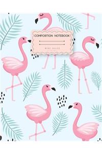 Composition notebook Wide rule