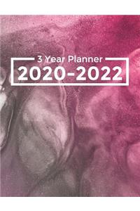 3 Year Planner 2020-2022