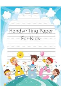 Handwriting Paper for Kids