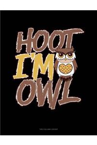 Hoot I'm an Owl: Two Column Ledger