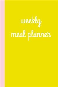 Weekly Meal Planner