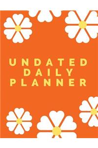 Undated Daily Planner