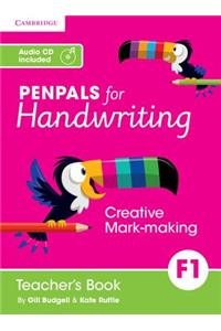 Penpals for Handwriting Foundation 1 Teacher's Book with Audio CD