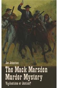 Mack Marsden Murder Mystery