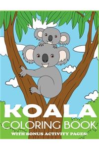 Koala Coloring Book