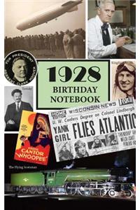 1928 Birthday Notebook