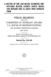 A matter of life and death