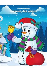 Livre de coloriage Hommes des neiges 1 & 2