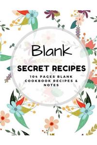 Blank Secret Recipes