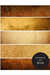 Supervisor Log Book