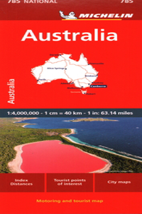 Australia - Michelin National Map 785