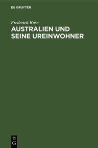 Australien Und Seine Ureinwohner