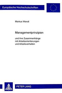 Managementprinzipien