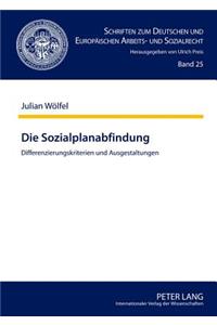 Die Sozialplanabfindung