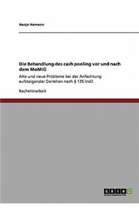 Behandlung Des Cash Pooling VOR Und Nach Dem Momig