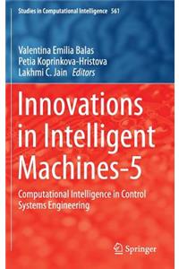 Innovations in Intelligent Machines-5