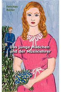 junge Mädchen und der Musiklehrer