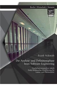 Analyse- und Definitionsphase beim Software Engineering