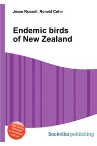 Endemic Birds of New Zealand