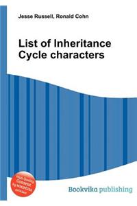 List of Inheritance Cycle Characters