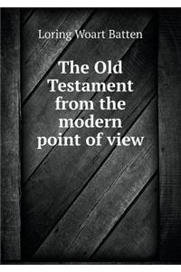 The Old Testament from the modern point of view