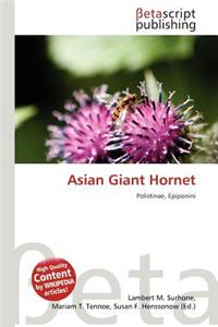 Asian Giant Hornet