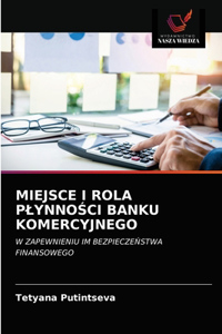 Miejsce I Rola PlynnoSci Banku Komercyjnego