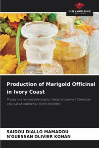 Production of Marigold Officinal in Ivory Coast