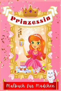 Prinzessin Malbuch für Mädchen