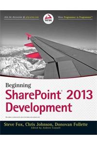 Beginning Sharepoint 2013 Development