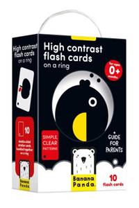 High Contrast Flash Cards on a