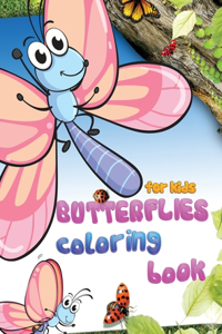 Butterflies coloring book