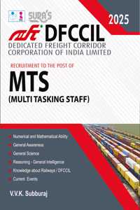 SURA`S Dedicated Freight Corridor Corporation of India Limited DFCCIL MTS Multi Tasking Staff Exam Book Guide 2025