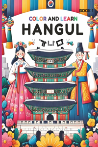 Color and learn Hangul Book 1