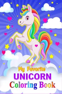 My Favorite Unicorn Coloring Book