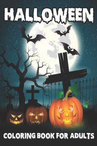 Halloween Coloring Book For Adult