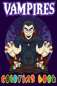 Vampires Coloring Book