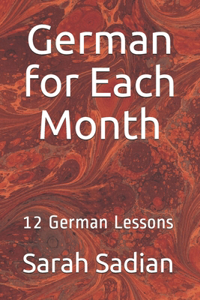 German for Each Month: 12 German Lessons