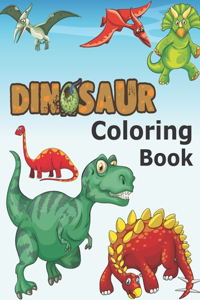 Dinosaur Coloring Book for Kids