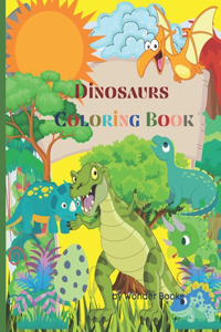 Dinosaurs Coloring Book