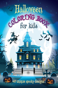 Halloween Coloring Book For Kids